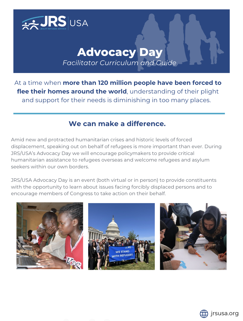 JRS/USA Advocacy Day 2026 | Advocate for Refugees