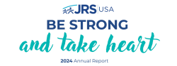 2024 JRS/USA Annual Report | Be Strong and Take Heart, Over 1,100,000 Refugees Served in 58 countries.