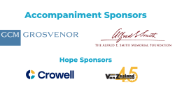45th Anniversary event corporate sponsorship listings
