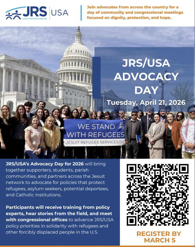 JRS/USA Advocacy Day 2026 | Advocate for Refugees